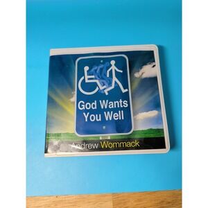 God Wants You Well By Andrew Wommack Audiobook CD 2022